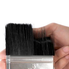 Paint Brush, 5pc Professional Paint Brushes Red Wood with Synthetic Bristles Paint Brushes, Painting Brush Tools Home Improvement Ideal for Home Painting & Decorating Tasks Assorted Sizes