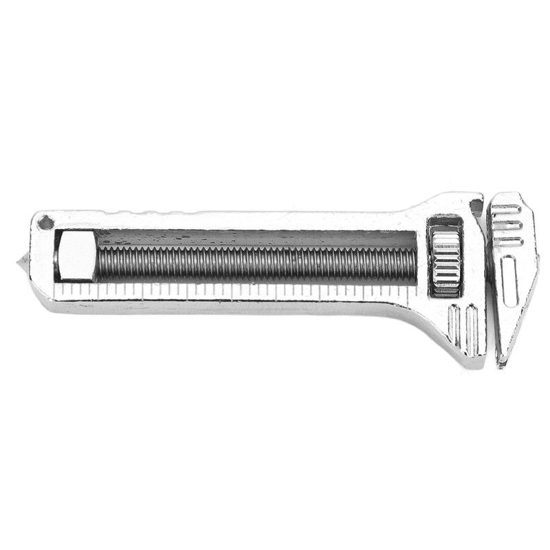 2PCS Mini Multitool Wrench Adjustable Compact Multifunctional Bottle Opener Wrench
