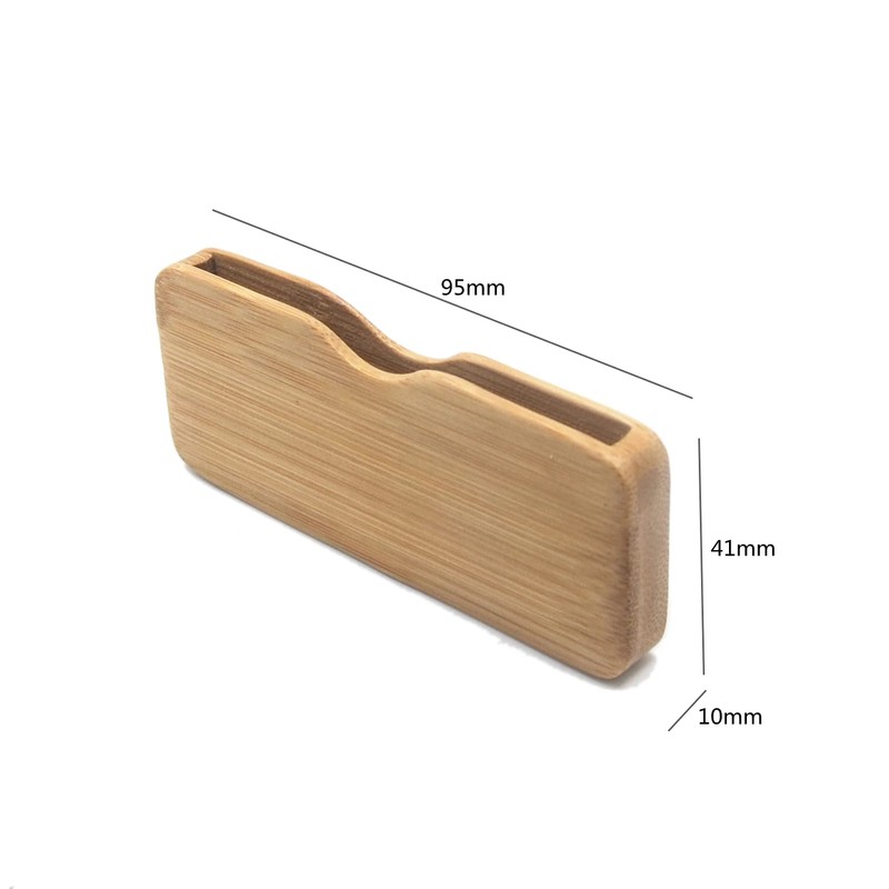 [Henghao] 携帯用 超軽量竹製 老眼鏡 手作りシニアグラス おしゃれ リーディンググラス 専用ケース付 H6037 (竹色,