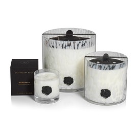 Apothecary Guild Scented Opal Glass Jar Candle- Gardenia - 50 oz/3-Wick