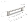 FURNIWARE 10 Pack Cabinet Pulls, Hardware Drawer Handles, Stainless Steel