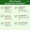 GARDENWISE Balanced 10 10 10 Granular Plant Fertilizer for Lawns