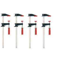 Bessey GSCC2.512 2.5-Inch x 12-Inch Economy Clutch Style Bar Clamp … (4)