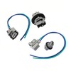 Lskioer 2 Set Turn Signal Socket and Connector Pigtail Lead,