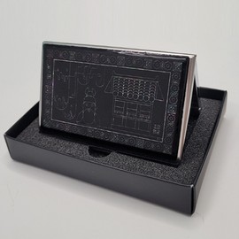 National Museum of Korea Museum Goods Mother of Pearl Business Card Case Luxury Business Card Wallet Traditional Design Korean Souvenir K Goods I agree to third party provision for delivery / 국립중앙박물관 박물관 굿즈 자개명함케이스 고급명함지갑 전통디자인 한국기념품 K굿즈 배송을 위한 제3자 제공에 동의합니다