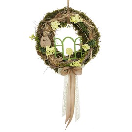 CreaFlor Home Door Wreath Diameter Approx. 30 cm Window Motif