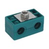 Tubeclo 12MM Twin Series Clamp, Polypropylene with Galv Plated Steel