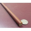 Micarta Phenolic XX Paper Rods .437" (7/16") Diameter x 24"