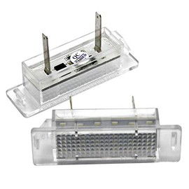 2 x LED SMD license plate modules – E-mark – Plug & Play – 6000 K – 1 W