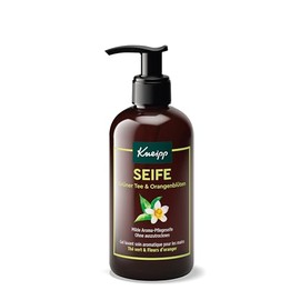Kneipp Soap Green Tea & Orange Blossom – Protects Skin from Drying Out – Formulation without Microplastics – 250 ml