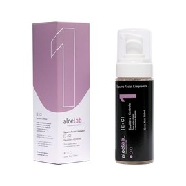 Aloevida LAB espuma limpiadora facial - Piel Mixta o Grasa | E+C (Equilibra + Controla) 160 ml