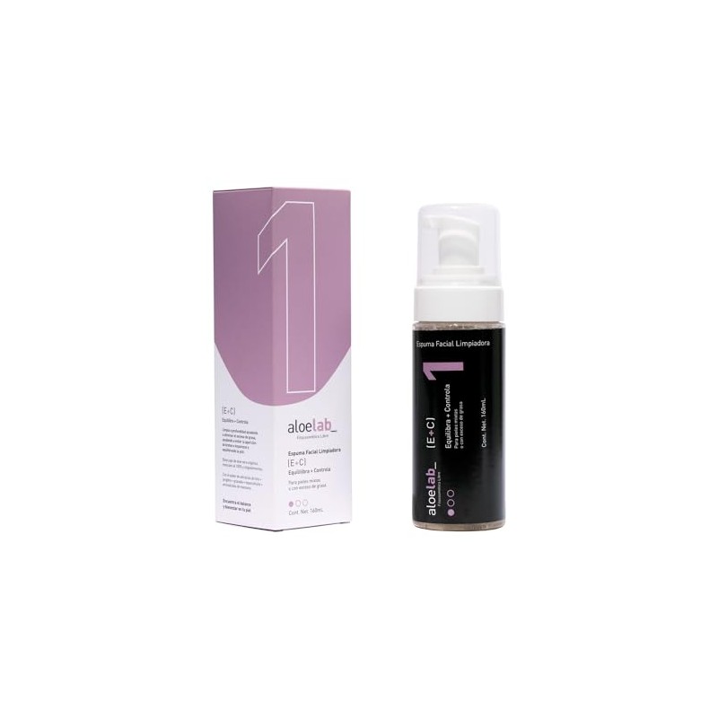 Aloevida LAB espuma limpiadora facial - Piel Mixta o Grasa
