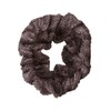 Faux Fur Stretchable Scarf Neck Warmer - Brown