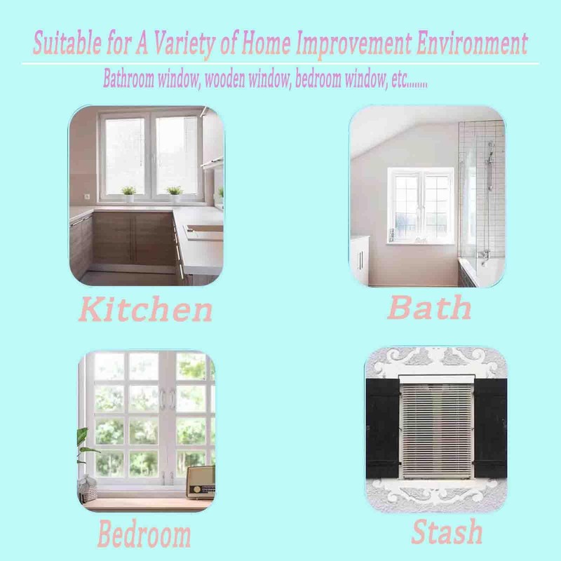 2 Pack 6'' Stainless Steel Window Hook Barn Door Latch