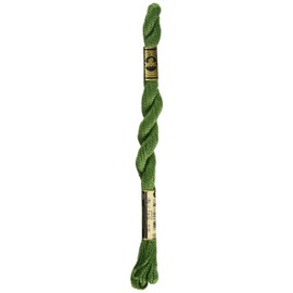 DMC 115 3-987 Pearl Cotton Thread, Dark Forest Green, Size 3