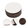 Operitacx 10pcs Sublimation Round Mats for Crafts Heat Transfer Blank