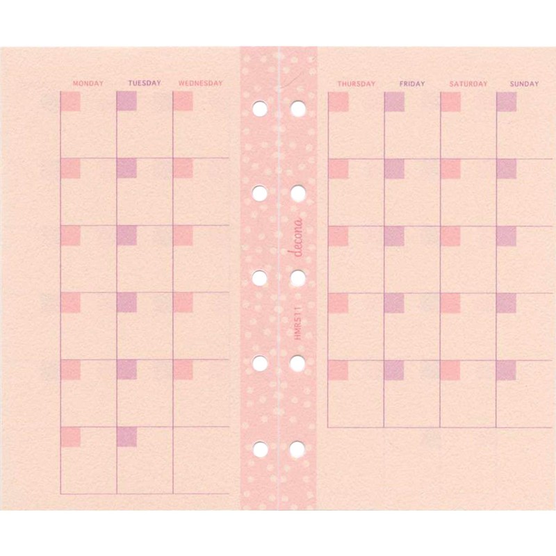 Raymei Fujii decona Mini 5 Size System Organizer Refill Free