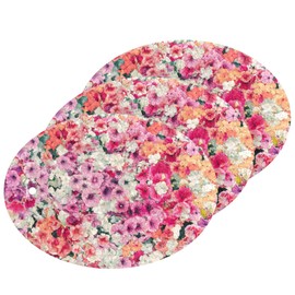 Colorful Flowers Scrub Sponges Expanding Tulip Camellia Daisy Citrus Kitchen Cleaning Sponge Washing Dishes Non-Scratch Compressed Sponges Foam Compostable Pop up Sponges 3 Pieces