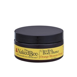 The Naked Bee Ultra-Rich Body Butter, 8 Ounce, Orange Blossom Honey