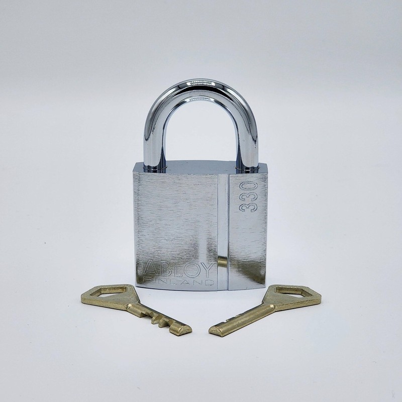 Abloy PL330C 25/50mm Shackle Classic High Security Keyed Padlocks (25mm)