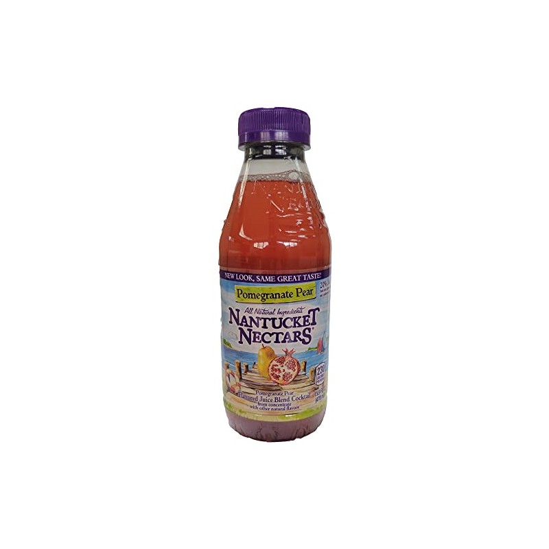 Nantucket Nectars - Pomegranate Pear Juice Drink - 15.9 oz