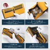 GSG 22098/24015 Men's Bi-fold Wallet, Genuine Leather, Box-Shaped Coin Purse,