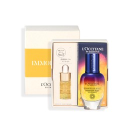 L'OCCITANE Immortelle Reset Serum & Divine Oil (Night Serum and Mini Oil Induction Oil) Skin Care Set Gift Set