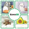 GAMAGO Fat Cat Heating Pad & Pillow Huggable - Microwavable