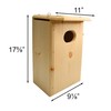 Bird Habitats Bufflehead Duck House – Cavity-Nesting Box with Side