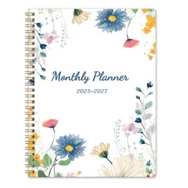 Monthly Planner 2025-2027, July 2025 - June 2027, 7" x 9", 2 Year Calendar 2025-2027 Monthly Planner, 24 month Calendar Perfect for School & Office