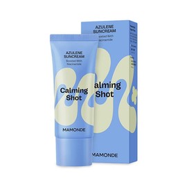 Mamonde Calming Shot Azulene Sun Cream SPF50+ PA++++, 35ml, 1 piece 35ml x 1 piece / 마몽드 카밍 샷 아줄렌 선크림 SPF50+ PA++++, 35ml, 1개 35ml x 1개
