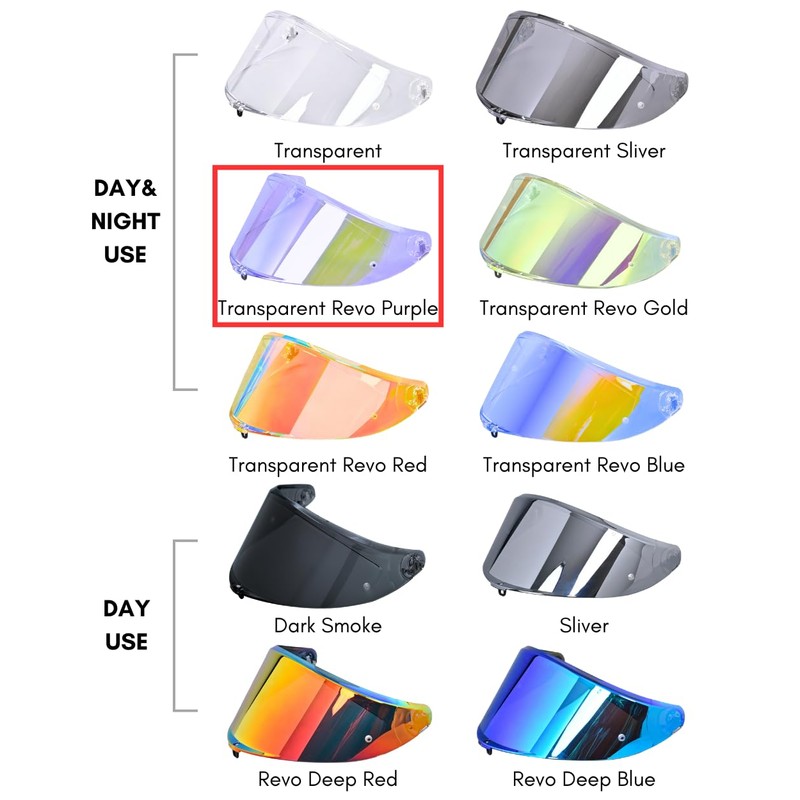 Logto Compatible With K6S Visor K6 Face Shield Replacement Tinted