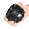 YONGNUO YN50mm F1.8, lente de enfoque automático Prime estándar para