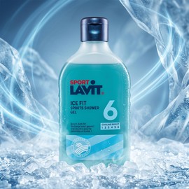 SPORT LAVIT® Ice Fit Sport Shower Gel 250 ml, Duschfit Strong Cooling