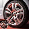 MEAJOO 4PCS Pearl Pattern Dice Tire Valve Stem Caps, Leak-Proof