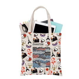 PLITI Phantom Tote Bag Opera Lover Gifts Phantom Music Of The Night Musical Inspired Gift Broadway Musical Theater Fans Gift (Phantom TGU)