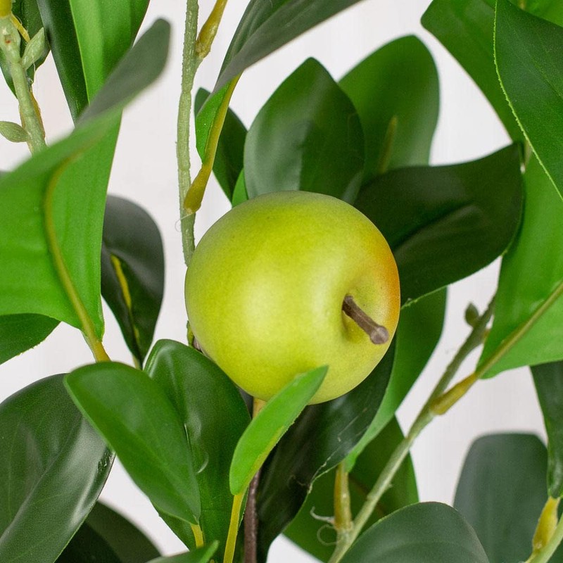 Factory Direct Craft Artificial Green Apple Stem - Granny Smith