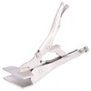 Carbon Steel Locking Pliers, Adjustable Locking Pliers with Flat Mouth,