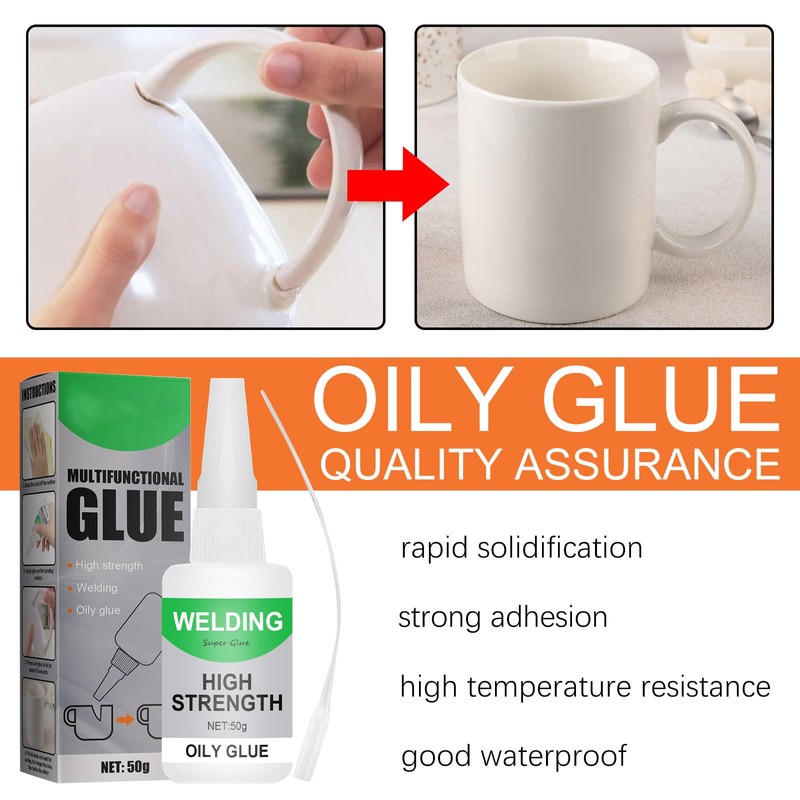 Welding High Strength Oily Glue, Universal Super Glue-Mighty Instant Glue