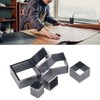 7PCS Leather Cutting Dies Set Square Shape Leather Punching Die