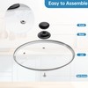 Tempered Glass Lid Compatible with Caraway Pans and Pots, 10.5"