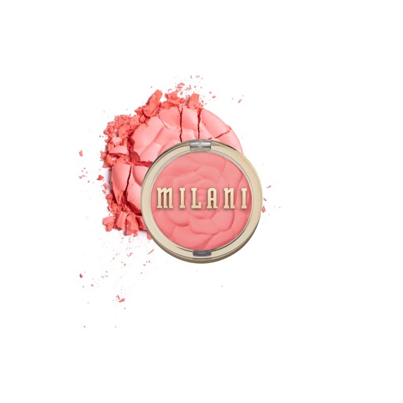 Milani | Rubor Acabado Natural Tono Coral, Rose Powder Blush
