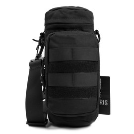 OneTigris Sniper Shoulder Bottle Carrier for 32oz Nalgene 9.8"x4" (Black-Nylon)