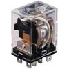 OMRON INDUSTRIAL AUTOMATION LY3-AC24 POWER RELAY, 3PDT, 24VAC, 10A, PLUG IN