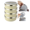 INTERKITCHEN Lunch Box 4 Boxes with Insulated Bag