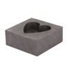 Graphite Mold Heart Shape Graphite Casting Ingot Mould for Gold