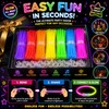 100-Pack Glow Sticks for Party Favors – Connectable Light Up