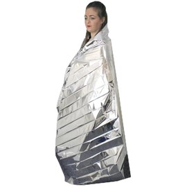 Value Aid Adults Foil Blanket 12 Pack