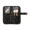 Francfranc Franc Tweed Makeup Brush Set, Black