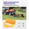 SCUARI Zero Turn Mower Hitch,Car Accessories Lawn Mower Hitch,Heavy Duty